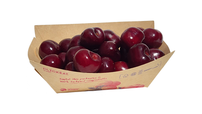 CHAURA CARDBOARD SMALL TRAY (7.48"*4.72"*2.17") ECOPACK 8.81OZ
