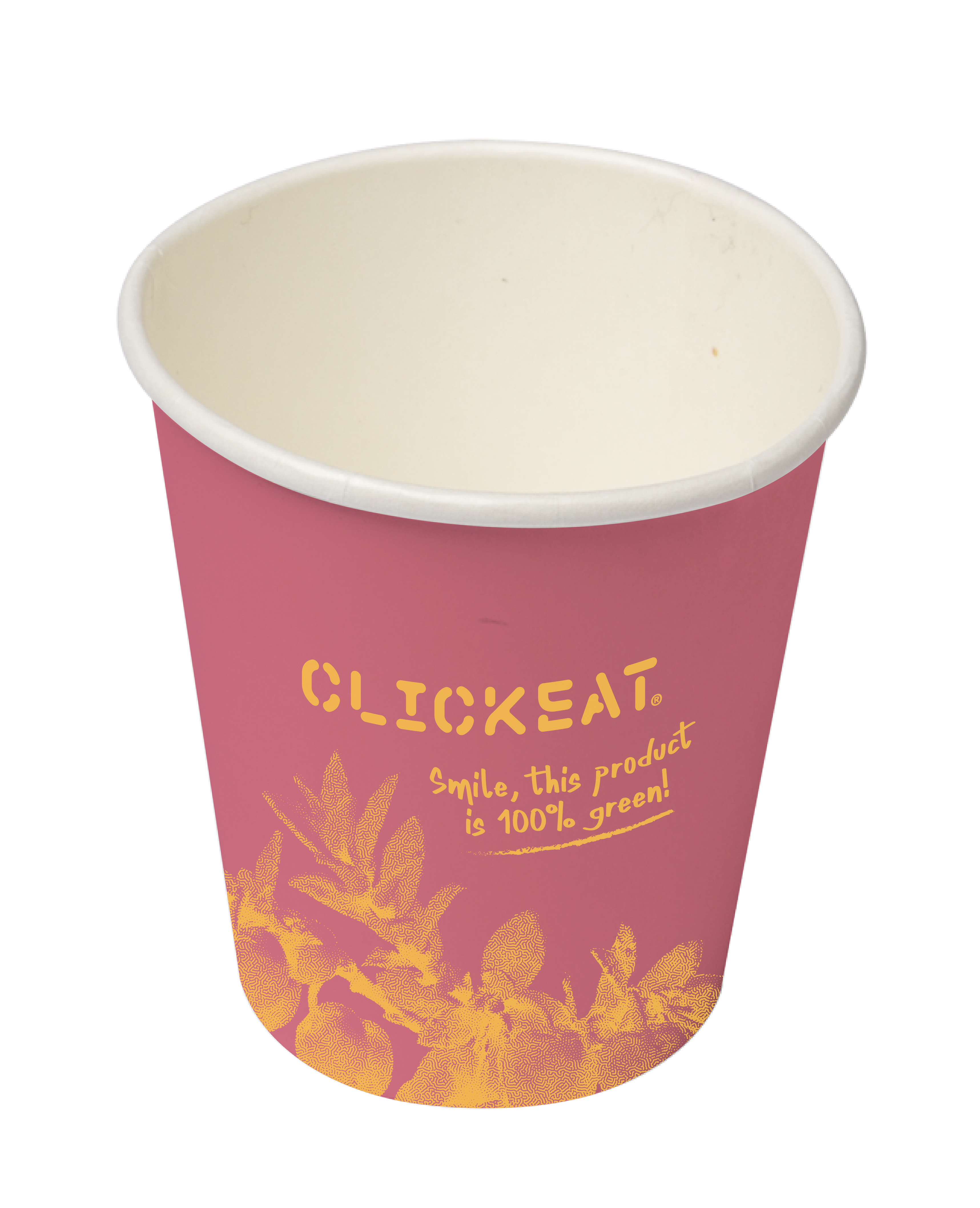 8oz Double layer paper cup – The ClickEat