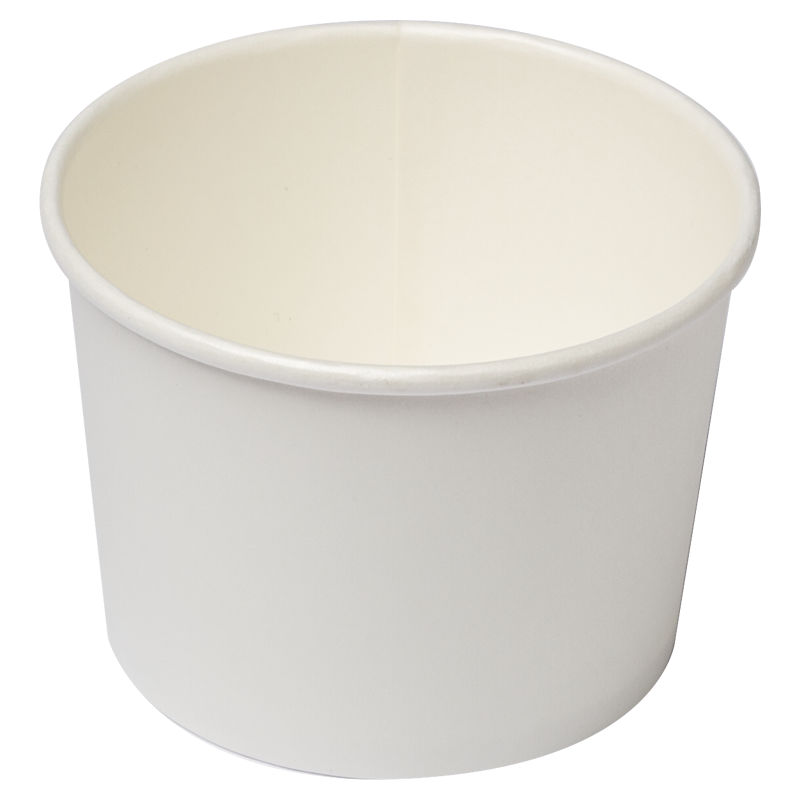 16oz soup paper bowl with water based liner. 96 diam