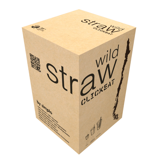 B2B WILD STRAW MEDIUM 7.5"