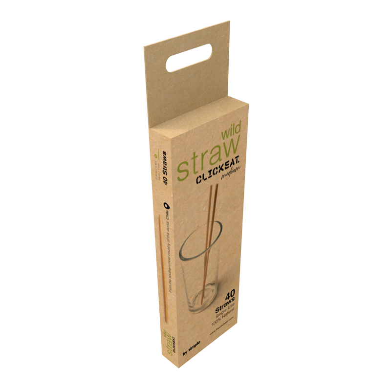B2B2C WILD STRAW MEDIUM 7.5"