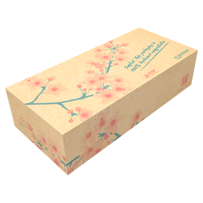 SAKURA FAST ASSEMBLE M BOX, 8,7x4,33x2,2" B2C fotmat 25 pcs