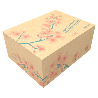 SAKURA FAST ASSEMBLE S BOX, 4,92x3,74x2,2" B2C format 25 pcs