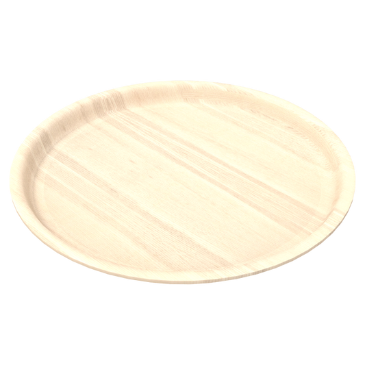 WOODEN ROUND PLATE 5.5*0.3