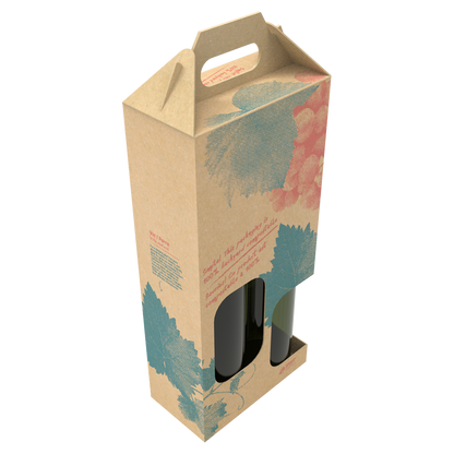WINE BOTTLE HOLDER RED